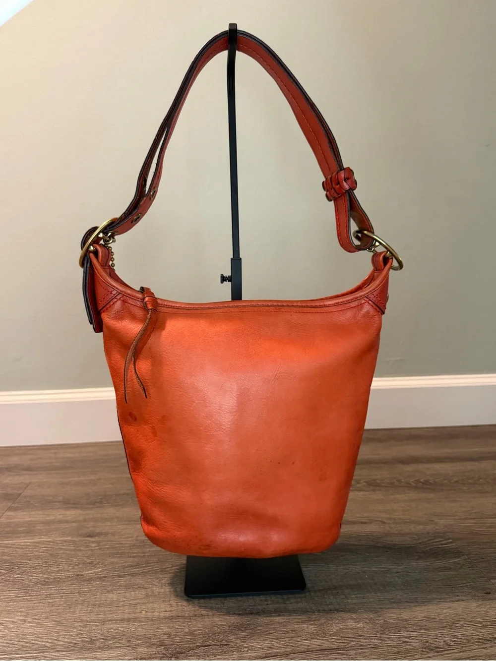 Coach Bleecker Duffle with Tattersall Interior - Picture 3 of 15